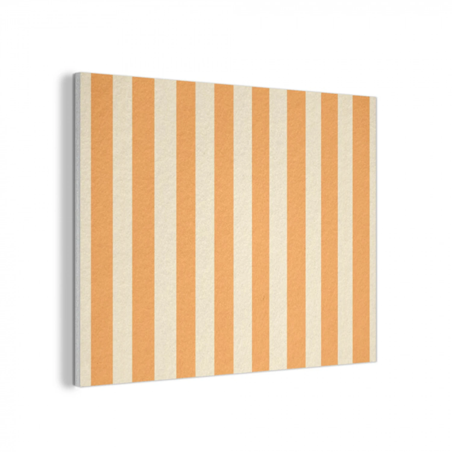 Strepen - Patroon - Oranje PET vilt klein 837 -3d
