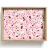 Terrazzo - Patroon - Roze Dienblad Rechthoek middel 911 -z3d_shopping