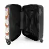 Summer memories - Kokosnoten op een lila achtergrond NBS - Handbagage koffer - Kinderen Unisex middel -binnenkant
