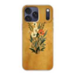 Bladeren - Boeket - Bloemen - Geel Telefoonhoesje iPhone 17 Pro Max klein -3d