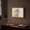 Plankjes - Boeken - Vaasjes - Planten Light Box met batterij (Wandlamp) middel -sfeer1