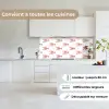 Kreeften - Rood - Patroon keuken achterwand 2 middel -sfeer4_FR