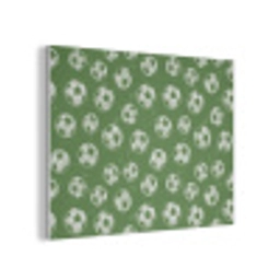 Voetbal - Sport - Groen PET vilt klein 837 -3d