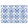 Sierborden - Bloemen - Blauw Placemat vinyl groot 368 -zzsfeer1_Kitchenyeah-website