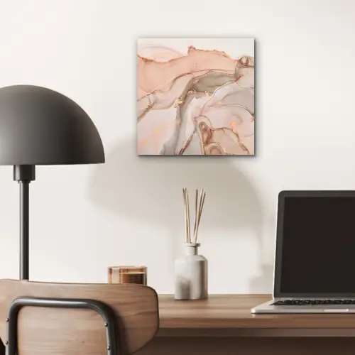 Marmer - Roze - Rosé aluminium wit klein -sfeer5