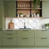 Wit - Marmer - Bruin keuken achterwand 2 middel 871 -sfeer3