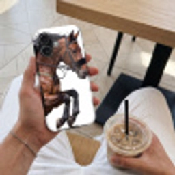 Paard - Springen - Modern Toughcase MagSafe Apple iPhone 17 klein -Sfeer1M