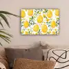 Bloemen - Paaseieren - Geel canvas 2cm klein -sfeer1