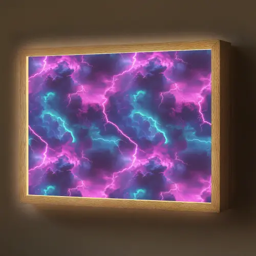 Elektrisch - Neon - Lucht Light Box met batterij (Wandlamp) middel 907 -z3d_website