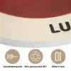 Cirkel - Zeven - Lucky - Rood Akoestische PET Vilt - Rond klein -closeup_NL