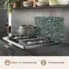 Terrazzo -  Patroon - Kleurrijk - Groen keuken achterwand spatscherm klein 900 -usp_NL