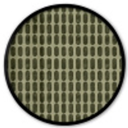 Ritmisch - Effect - Groen Fotolijst rond zonder passe partout klein 856 -3d