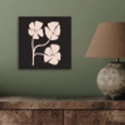Bloemen - Bohemian - Pastel - Kunst aluminium wit klein -sfeer2