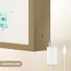 Eendje - Badeend - Geel Light Box met batterij (Wandlamp kind) middel -USP_websiteoplaadbaarNL
