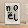 Quotes - Noël - Zwart - Beige - Kerst canvas 2cm klein -sfeer1