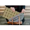 Ornament - Patroon - Groen laptophoes neopreen klein 279 -tas