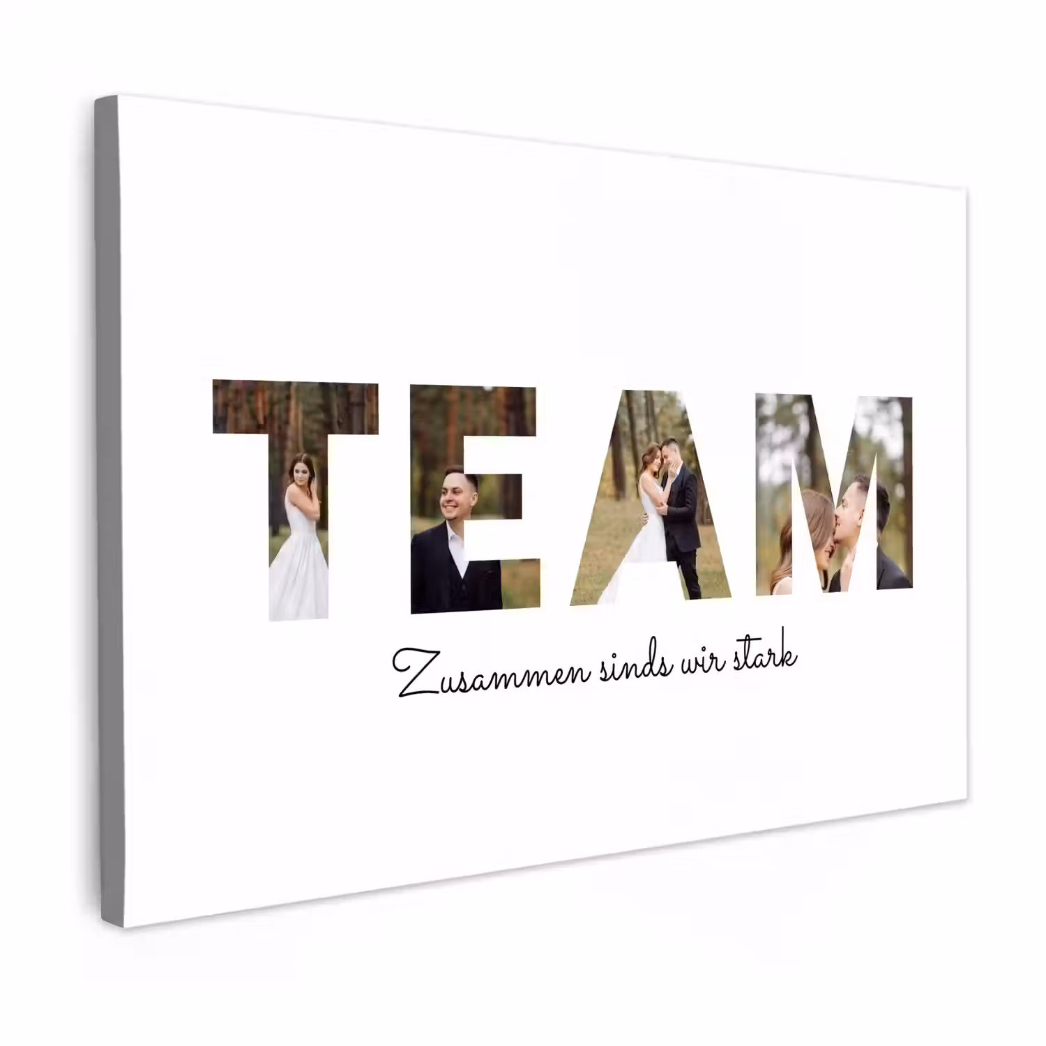 Leinwand – Eigener Text