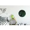 Monstera - Bladeren - Tropisch - Jungle Wandcirkel aluminium klein -kinderkamer