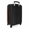 Karmijnrode tint NBS - Handbagage koffer - Kinderen Unisex middel -achterkant