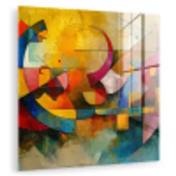 Kunst - Abstract - Modern plexiglas 5mm klein -zzzproduct_nieuw