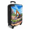 Graafmachine in actie NBS - Handbagage koffer - Kinderen Unisex middel -productfoto_3d