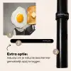 Ontbijt - Koppel - Ei - Brood Inductie beschermer vinyl 3mm middel -zzzzzzz-induclip_NL