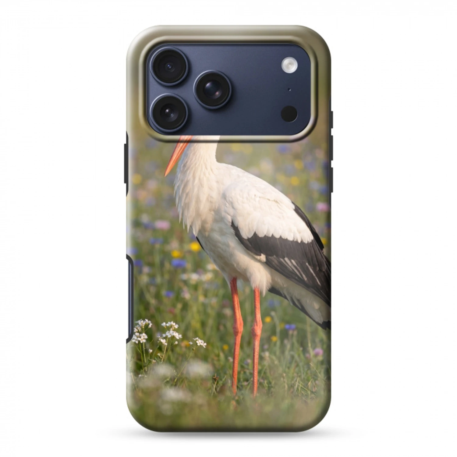 Ooienvaar - Bloemen - Weide - Kleurrijk Toughcase MagSafe Apple iPhone 17 Pro Max klein -3d