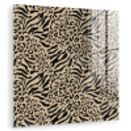 Giraf - Zebra - Motief - Bruin plexiglas 5mm klein 11 -zzzproduct_nieuw