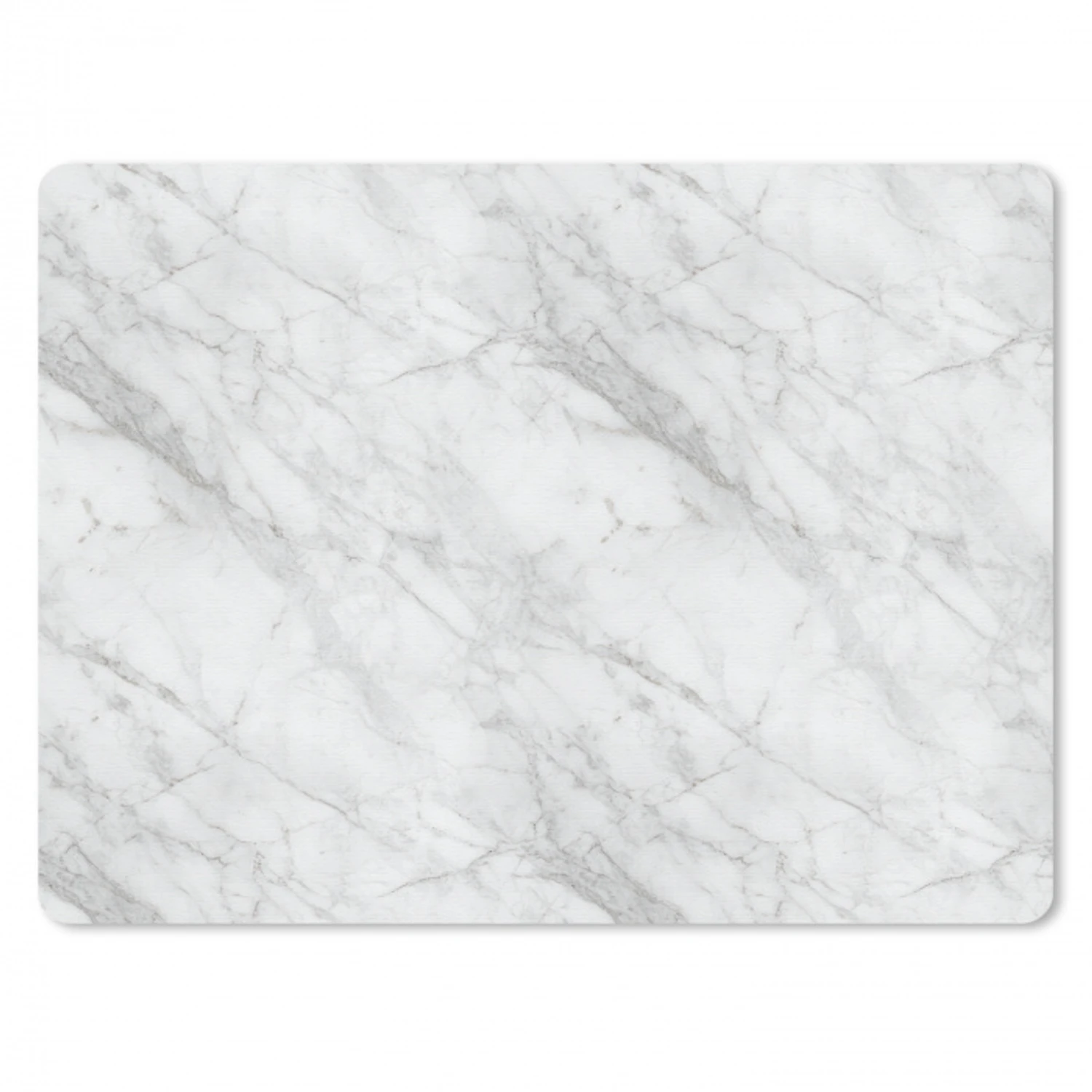 Klassiek - Marmer - Grijs muismat rubber klein 262 -3d