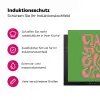 Abstract - Roze - Ciao - Vormen Inductie beschermer vinyl 3mm middel -zzzzzzz-lf-ups