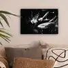Drummer - Zwart - Drumstel canvas 2cm klein -sfeer1