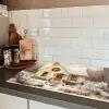 Kerst - Huis - Winter - Sneeuw Inductie beschermer vinyl 3mm klein -sfeer3