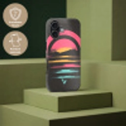 Cirkel - Abstract - Roze Toughcase MagSafe Apple iPhone 17 klein -USP_PrintM_DE
