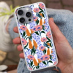 Patroon - Aquarel - Kleurrijk Hoesje iPhone 16 Pro Max met koord klein 804 -sfeer3