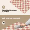 Retro - Klassiek - Roze Inductie beschemer met haakjes klein 777 -ky-schoon-nl