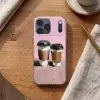 Koffiebekers - Deksel - Verf - Textuur Telefoonhoesje iPhone 17 Pro Max klein -sfeer1