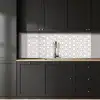 Grafisch - Patroon - Modern keuken achterwand 2 middel 871 -sfeer1