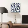 Bladeren - Klimop - Donkerblauw aluminium wit klein -sfeer5