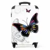 Petal papillon NBS - Handbagage koffer - Unisex middel -productfoto_recht