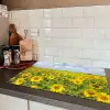 Horizon van Zonnebloemen Inductie beschermer vinyl 3mm klein -sfeer3