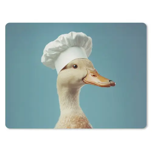 Eend - Koksmuts - Cute - Vogel muismat rubber klein -3d