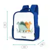 Stegosaurusduo onder sterrenregen Kinderrugzak - Blauw middel -productfoto_formaten
