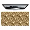 Druppels - Organisch - Goud Muismat XXL klein 681 -zzz3d