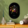 Lente - Bloemen - Klassiek - Vaas Wandcirkel Ovaal Forex klein -sfeer2