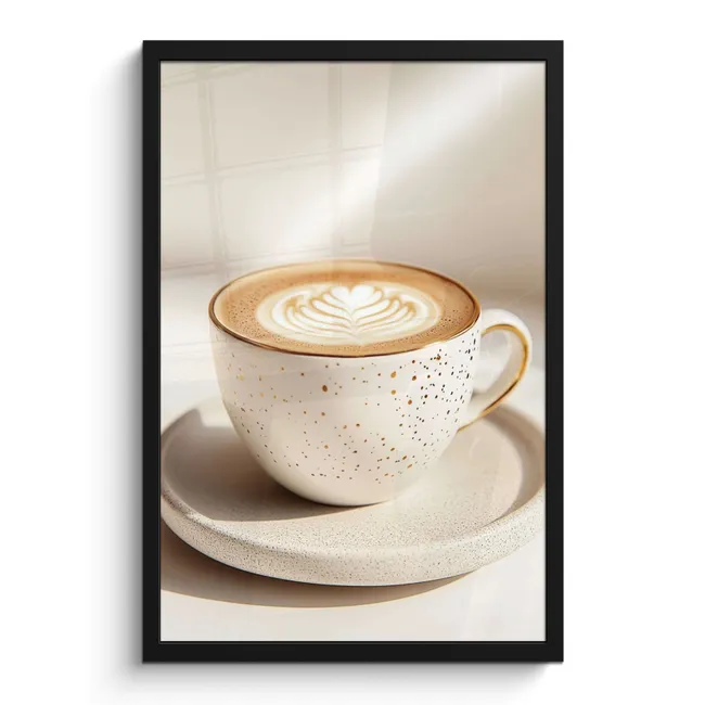 Photo Frame - Cappuccino - Foam - Dish - Beige