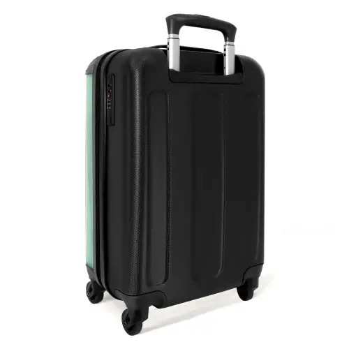 Quotes - Ciao mintgroen en zalmkleur NBS - Handbagage koffer - Kinderen Unisex middel -achterkant