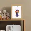 Toverheks - Sterren - Paars Light Box met kabel (Kinderlampje) klein -sfeer2_kind