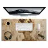 Vrouw - Goud - Abstract - Textuur Muismat XXL klein -3d