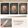 Eenhoorn - Roze - Kleurrijk - Sprookjesbos Light Box met kabel klein -USP_dimbaarNL