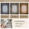 Tegelmotief - Blauw - Wit - Bloem Light Box met kabel (Tafellamp) klein 925 -USP_lichtkleurNL